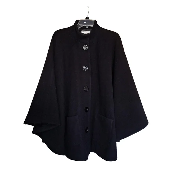 Vintage Pendleton Plus Virgin Wool Cape Wrap Poncho - Picture 2 of 11